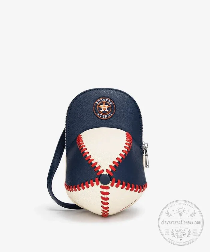 Houston Astros Baseball Crossbody Bag