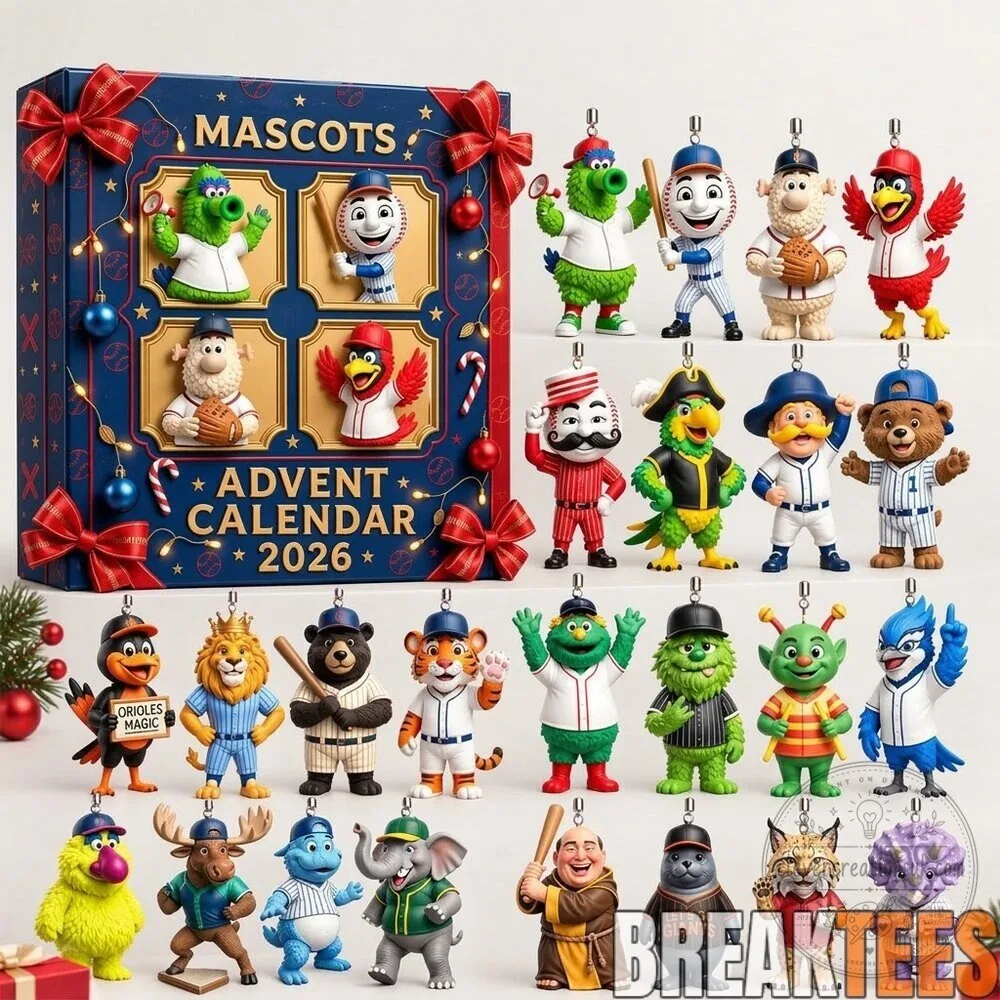 Major League Baseball Mascots Advent Calendar 2026
