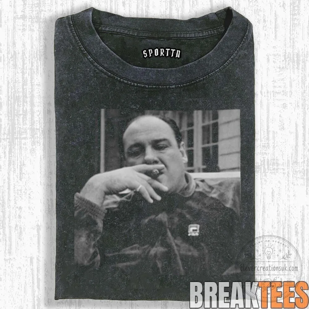 The Sopranos Tony Soprano Retro Style Graphic T-Shirt