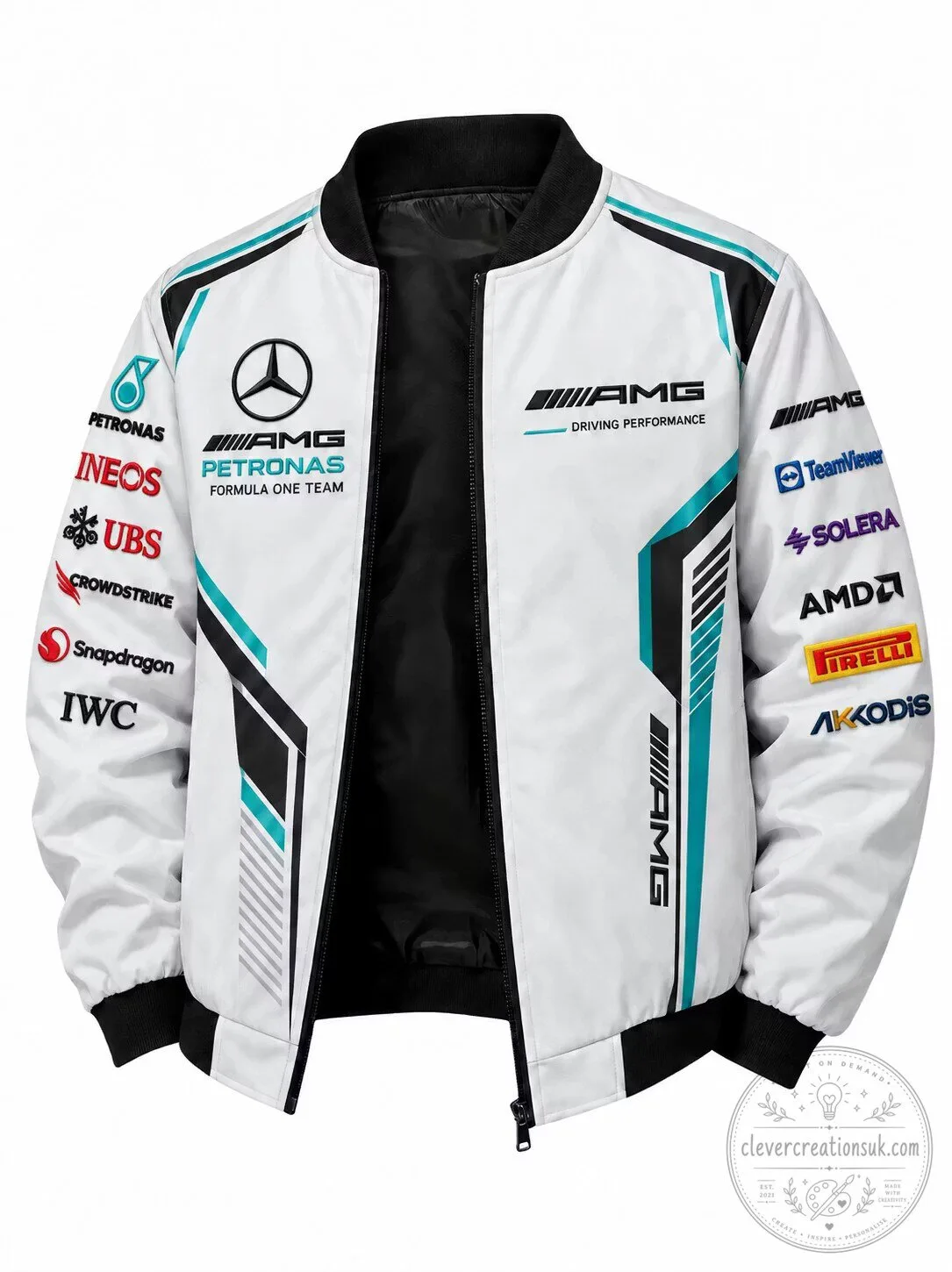 Racing Bomber Jacket from the Mercedes AMG Petronas Formula One Team