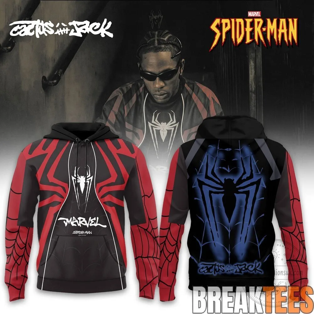 Spider-Man Cactus Jack Brand New Day Marvel Comics Hoodie