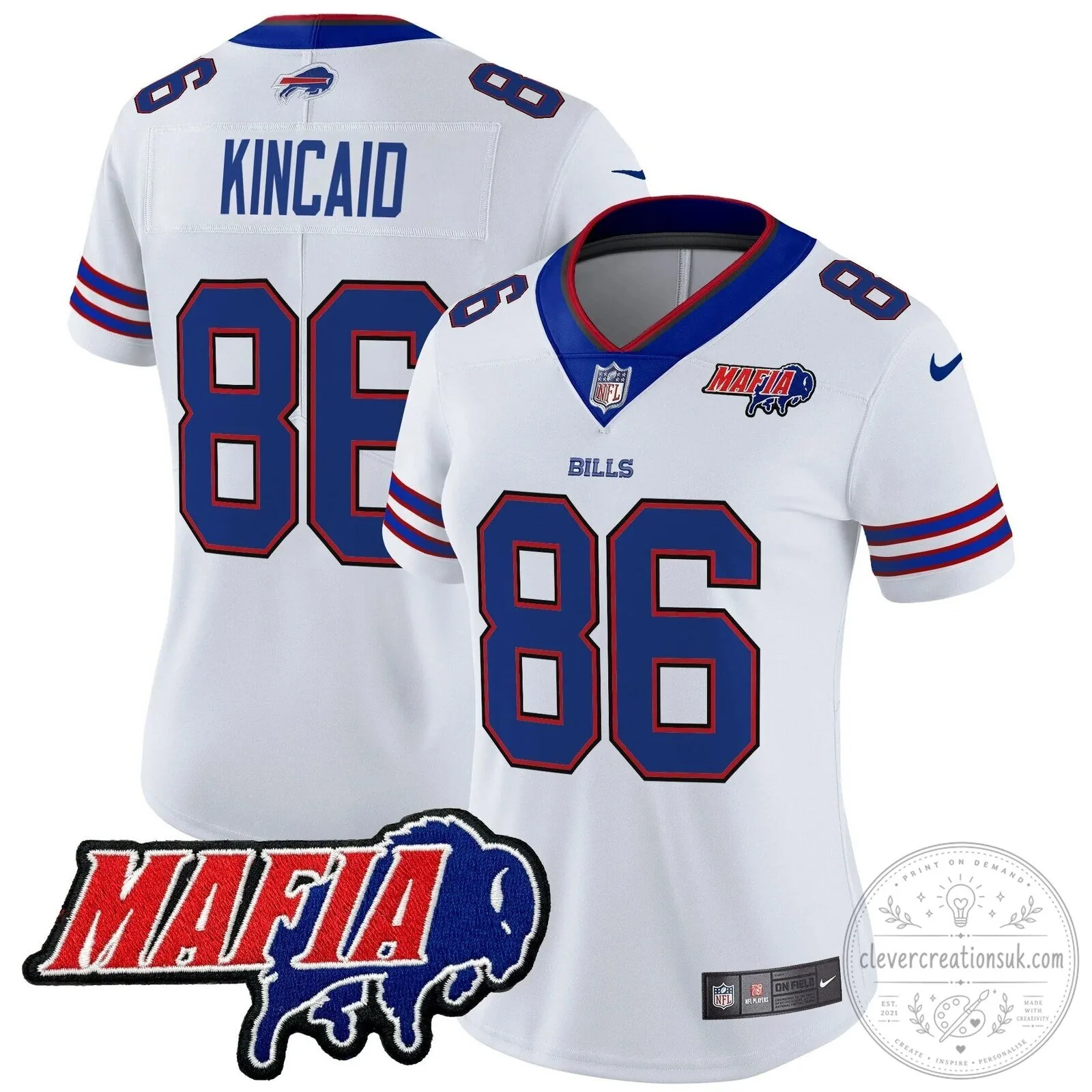 Royal Blue Football Jersey for Josh Allen - Buffalo Bills Mafia 66 Royal Blue Football Jersey for Josh Allen - Buffalo Bills Mafia