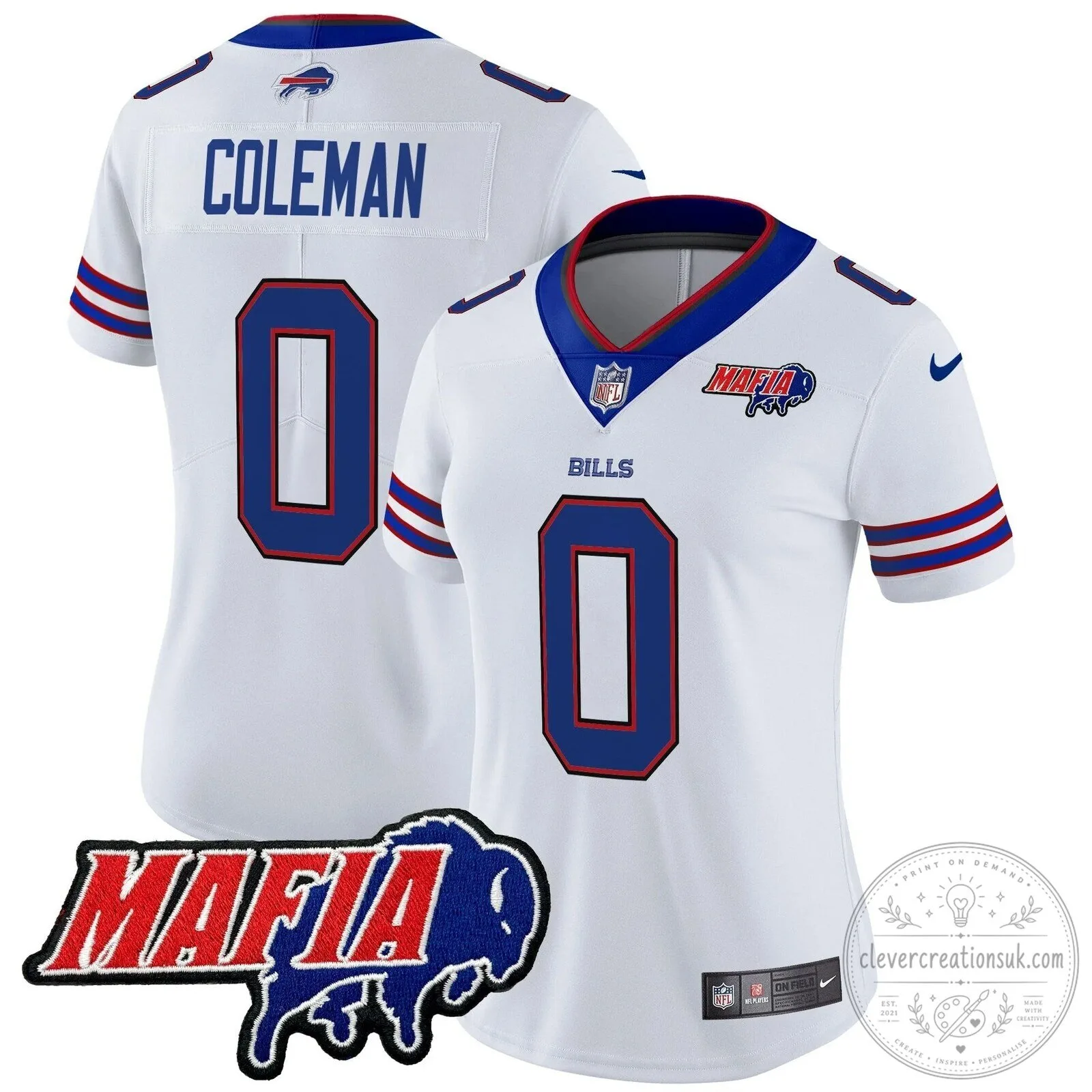 Royal Blue Football Jersey for Josh Allen - Buffalo Bills Mafia 67 Royal Blue Football Jersey for Josh Allen - Buffalo Bills Mafia