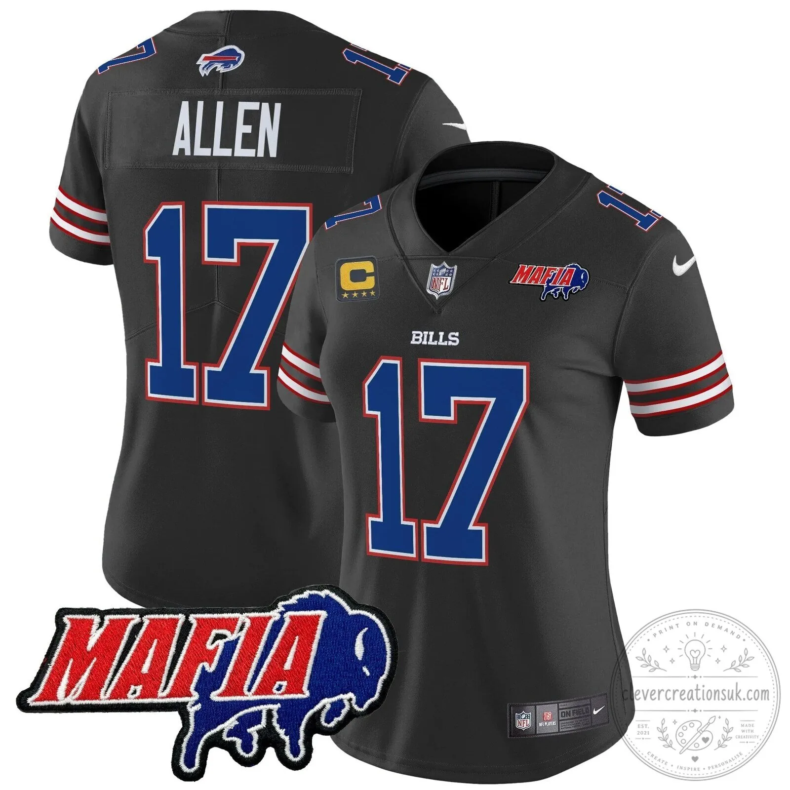 Royal Blue Football Jersey for Josh Allen - Buffalo Bills Mafia 69 Royal Blue Football Jersey for Josh Allen - Buffalo Bills Mafia