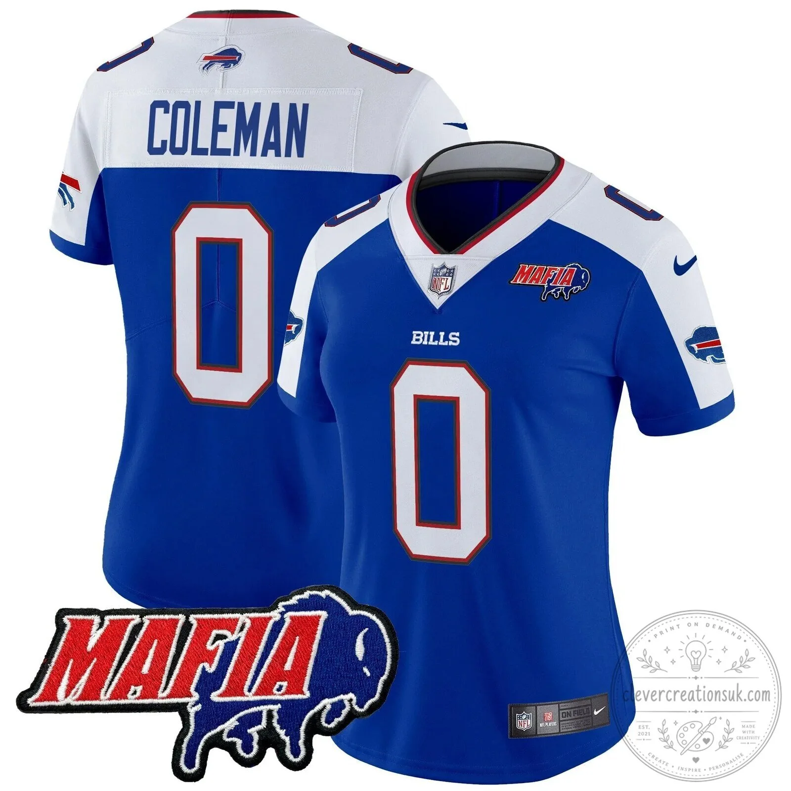 Royal Blue Football Jersey for Josh Allen - Buffalo Bills Mafia 84 Royal Blue Football Jersey for Josh Allen - Buffalo Bills Mafia