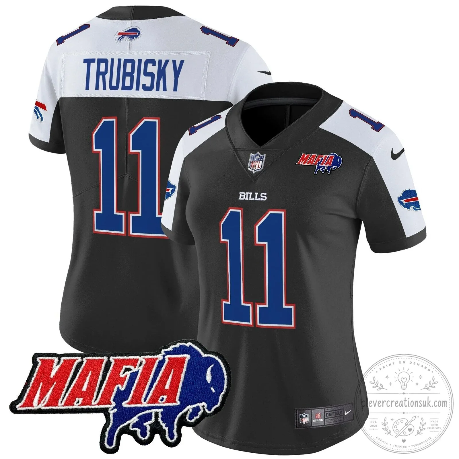 Royal Blue Football Jersey for Josh Allen - Buffalo Bills Mafia 89 Royal Blue Football Jersey for Josh Allen - Buffalo Bills Mafia
