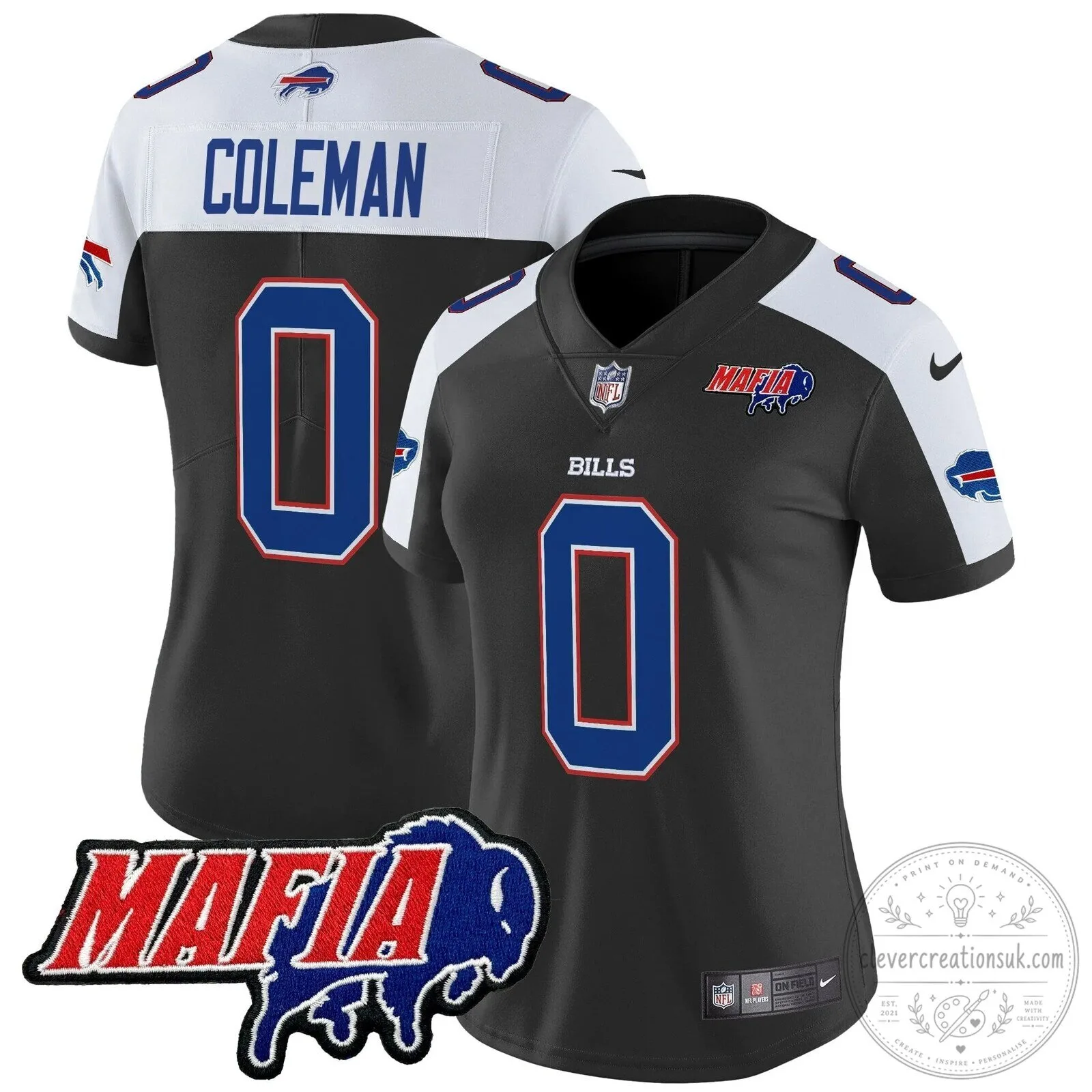 Royal Blue Football Jersey for Josh Allen - Buffalo Bills Mafia 93 Royal Blue Football Jersey for Josh Allen - Buffalo Bills Mafia
