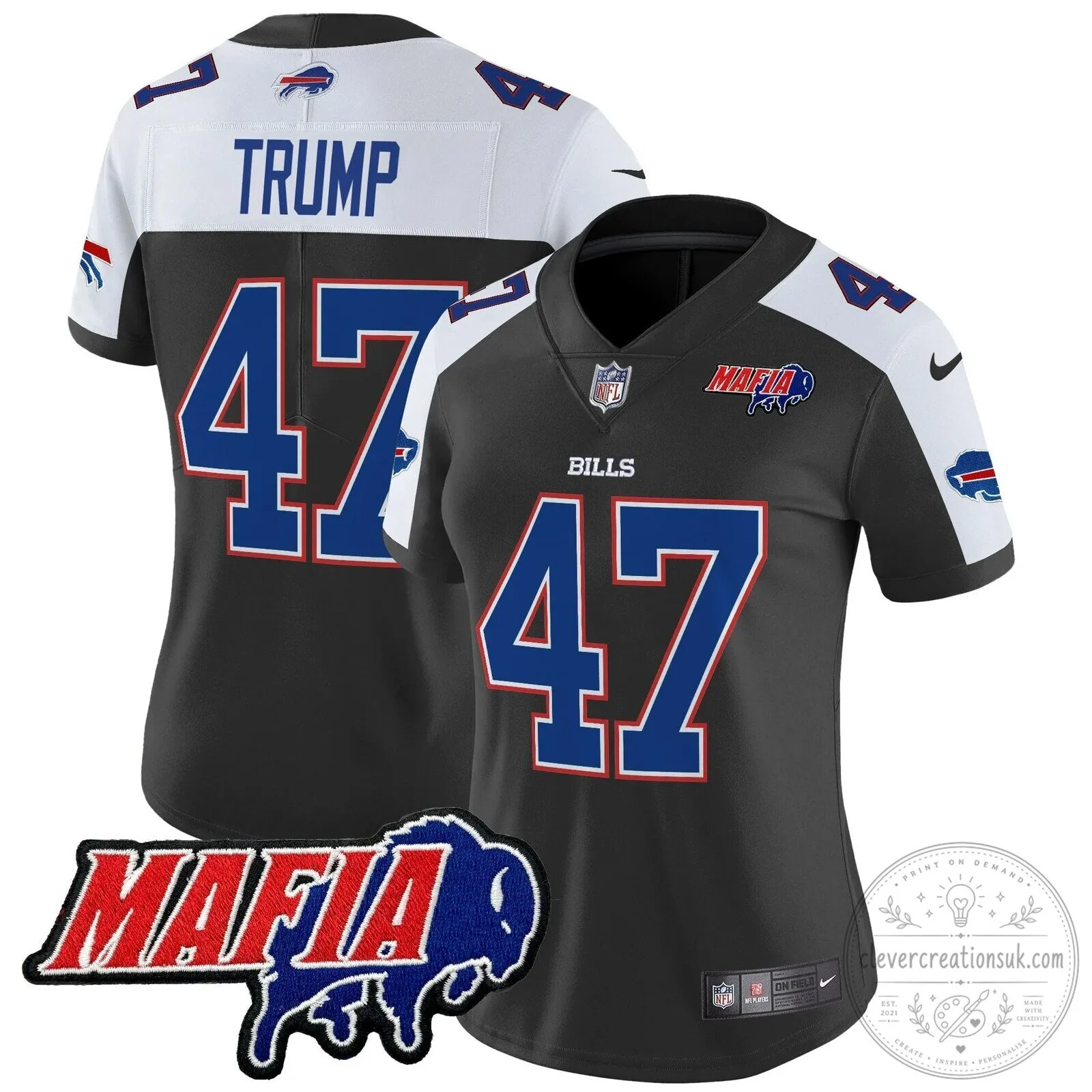 Royal Blue Football Jersey for Josh Allen - Buffalo Bills Mafia 94 Royal Blue Football Jersey for Josh Allen - Buffalo Bills Mafia