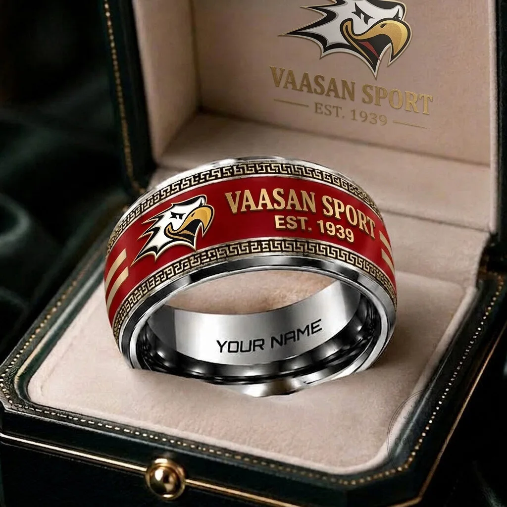 Vaasan Sport Liiga Team Special Ring Custom Name Gifts
