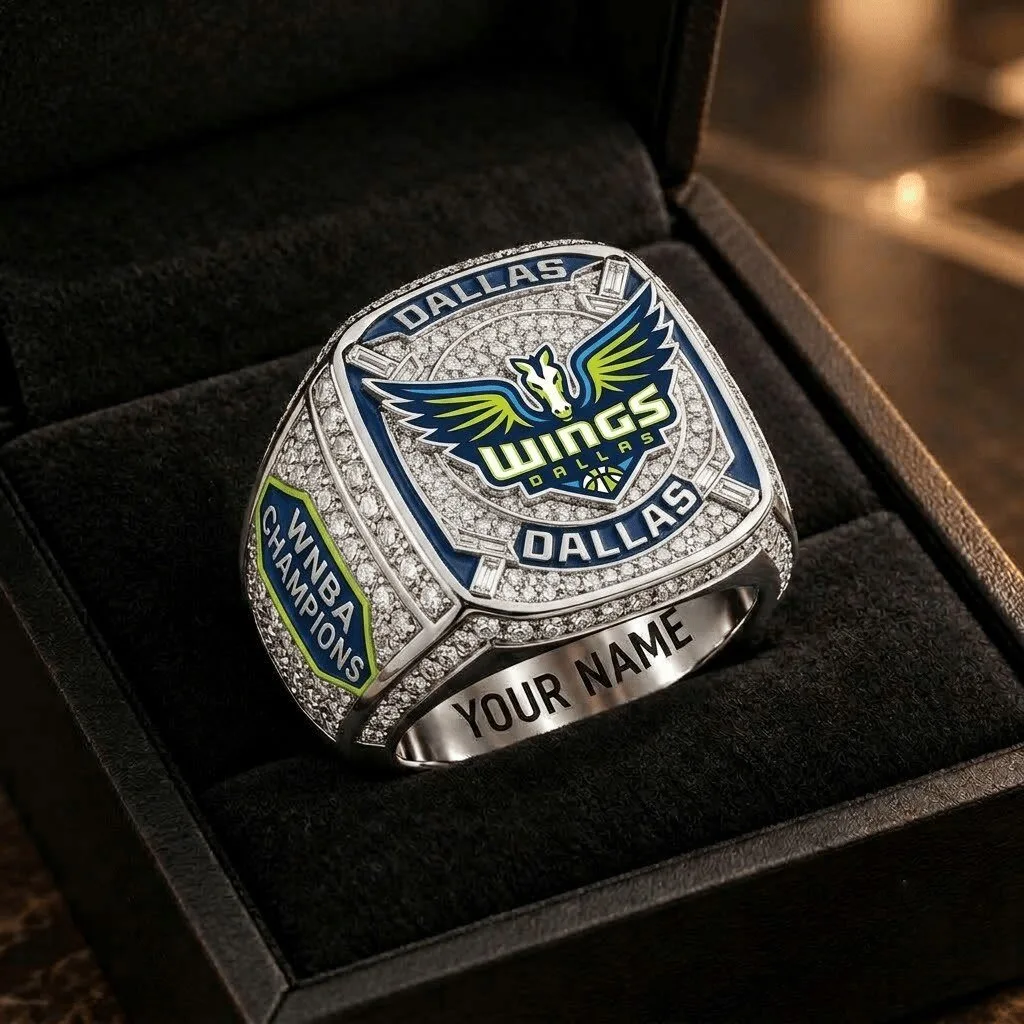 Dallas Wings WNBA Champions Basketball Team Sports Fan Ring