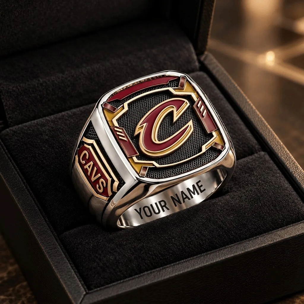 Cleveland Cavaliers Basketball Team Fan Championship Ring