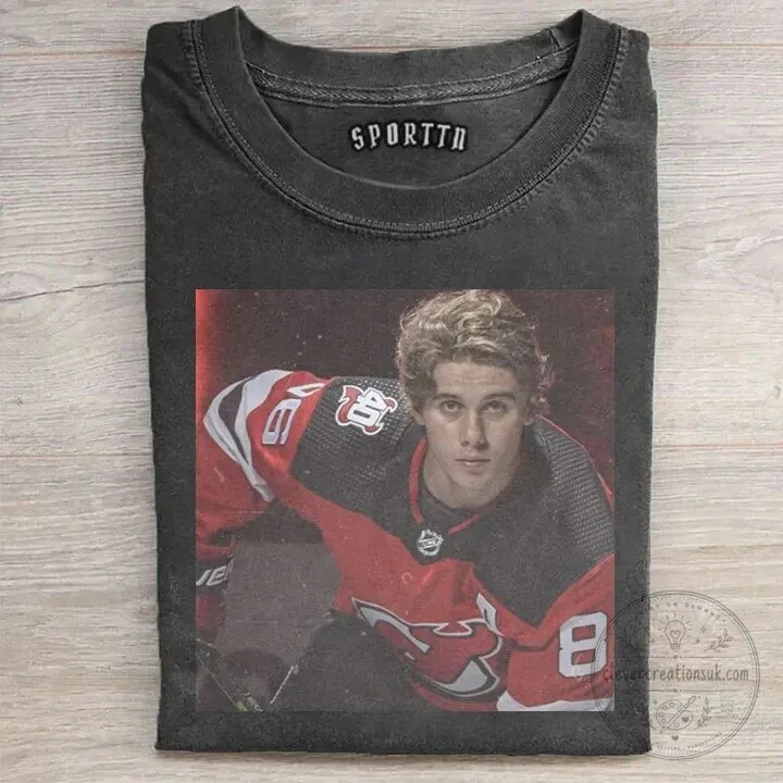Jack Hughes USA Hockey Star Graphic T-Shirt