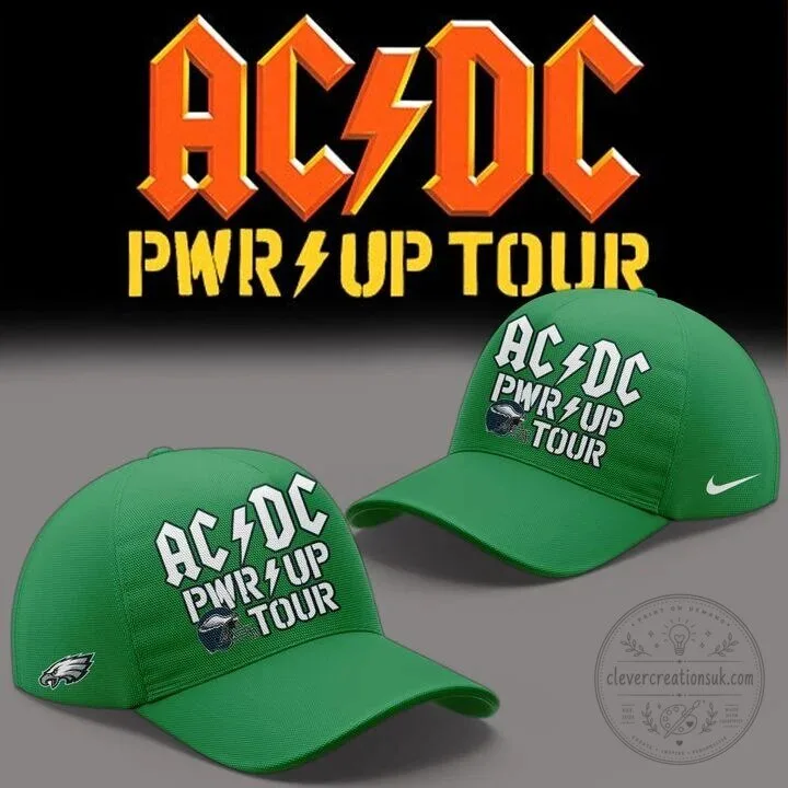 Philadelphia Eagles Green Concert T-Shirt for AC/DC Power Up Tour 2026 8 Philadelphia Eagles Green Concert T-Shirt for AC/DC Power Up Tour 2026
