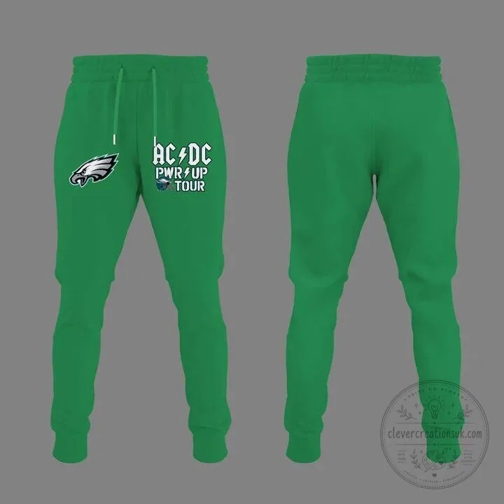 Philadelphia Eagles Green Concert T-Shirt for AC/DC Power Up Tour 2026 9 Philadelphia Eagles Green Concert T-Shirt for AC/DC Power Up Tour 2026