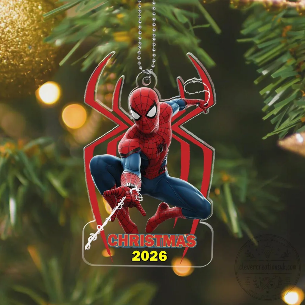 Spider-Man Christmas 2026 Holiday Ornament