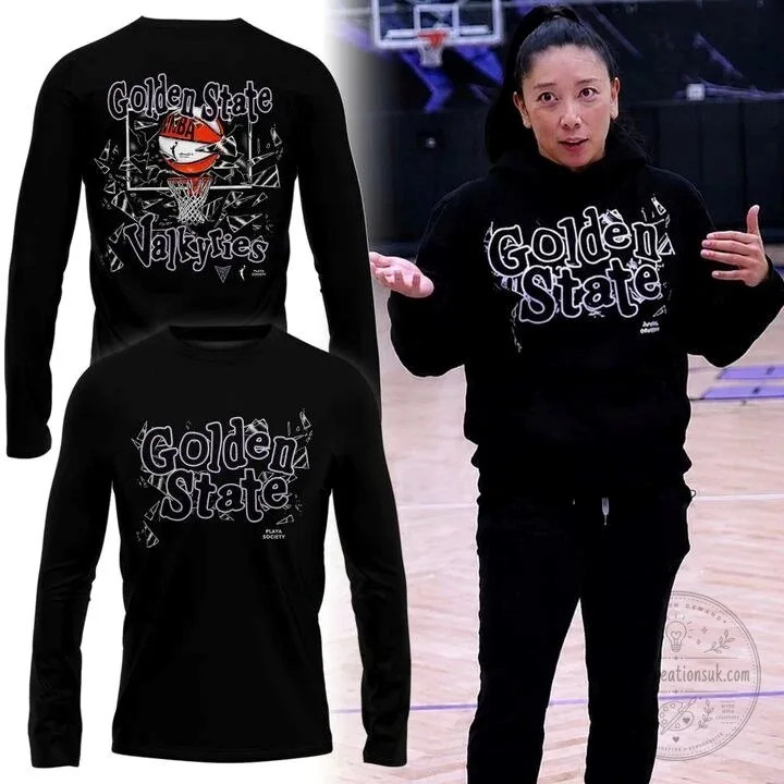 Golden State Valkyries Basketball Long Sleeve Shirt for Women