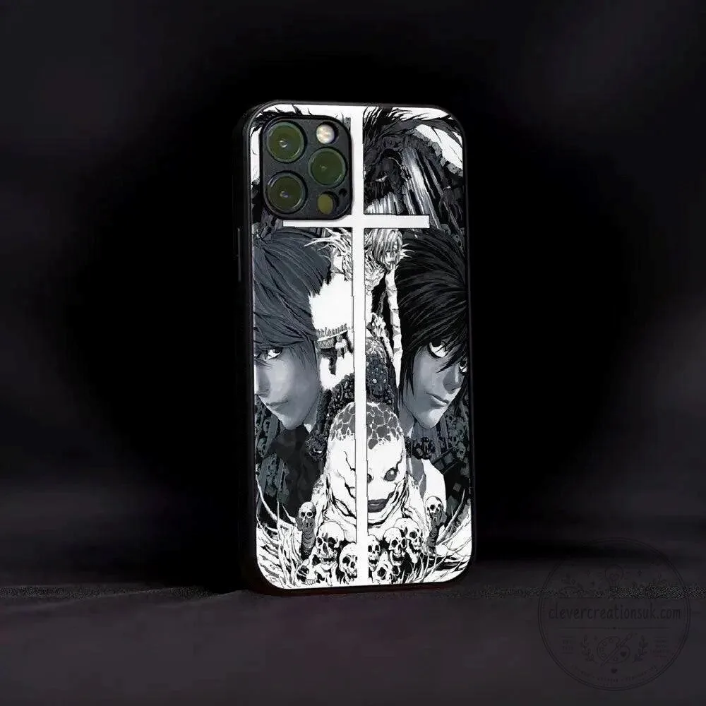 Death Note Light Yagami and L Lawliet Anime Phone Case