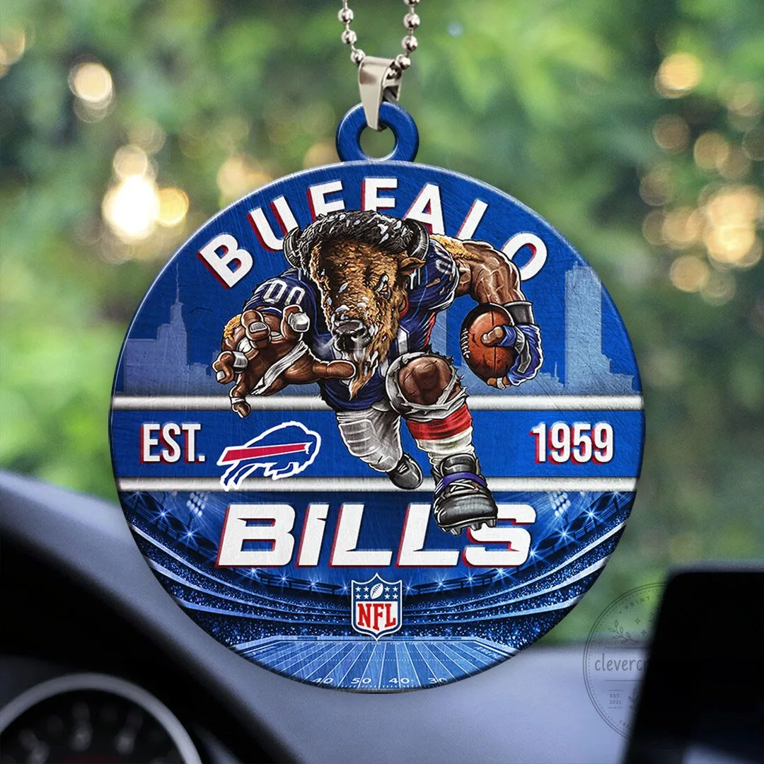 Buffalo Bills American Football Team Car Hanging Ornament