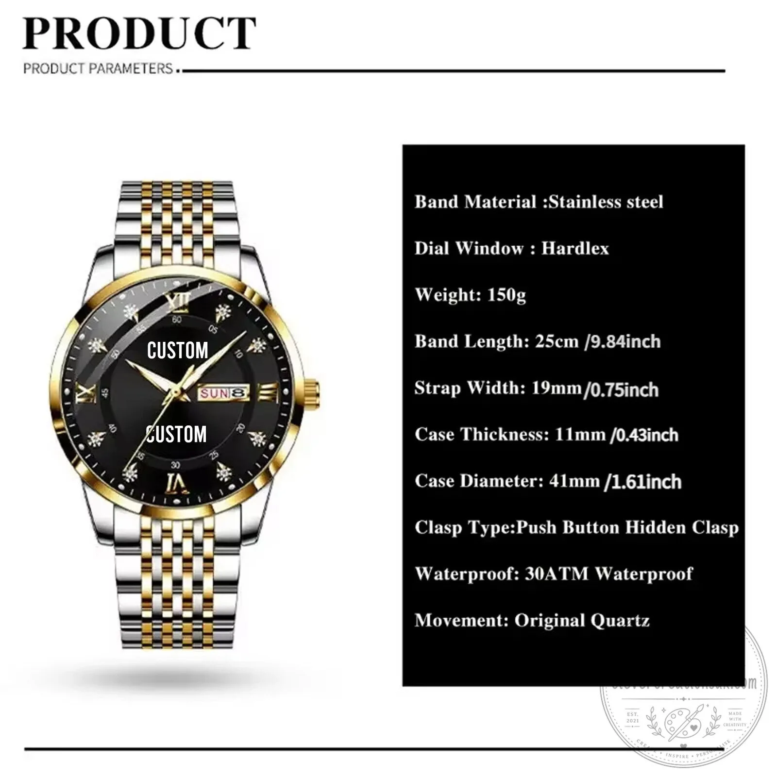 Ferrari Scuderia Shield Logo Gold Tone Stainless Steel Men's Watch 27 Ferrari Scuderia Shield Logo Gold Tone Stainless Steel Men