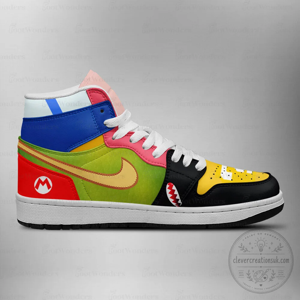 The Mario All Characters Super Mario AJ1 Shoes 8 The Mario All Characters Super Mario AJ1 Shoes