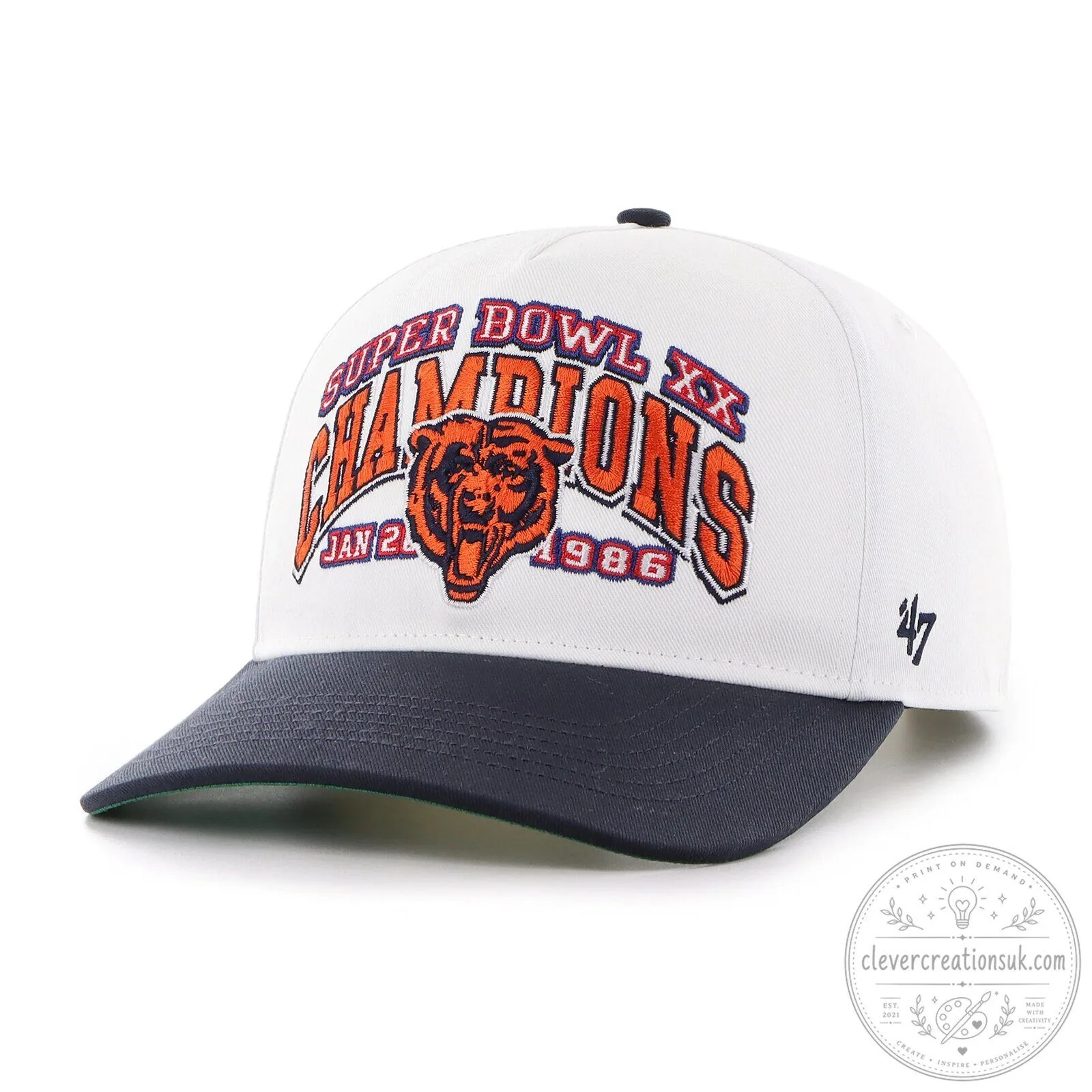 Chicago Bears Super Bowl XX Champions 1986 Adjustable Cap Hat