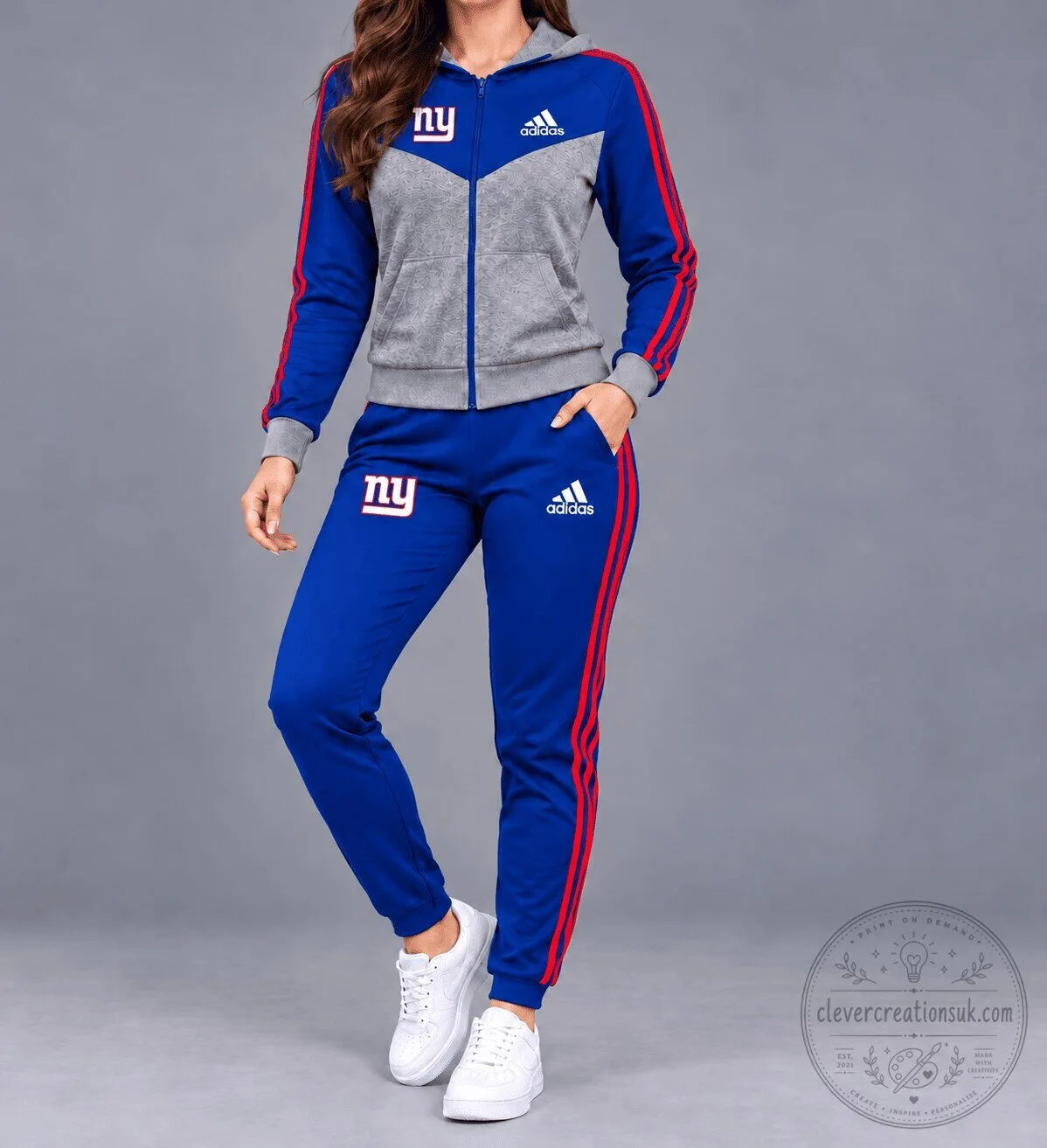 New York Giants NFL Classic Heritage Full-Zip Hoodie