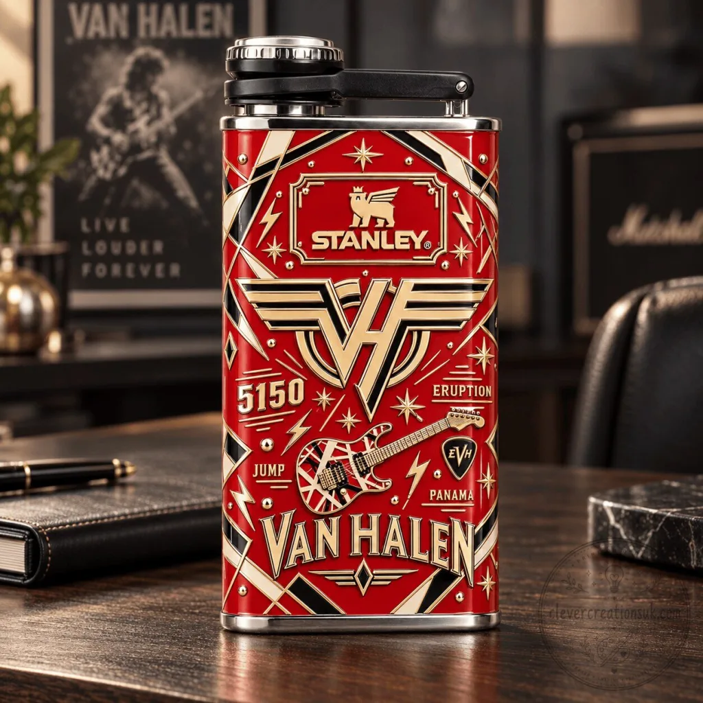 Van Halen Stanley Classic Easy-Fill Flask Van Halen Stanley Classic Easy-Fill Flask