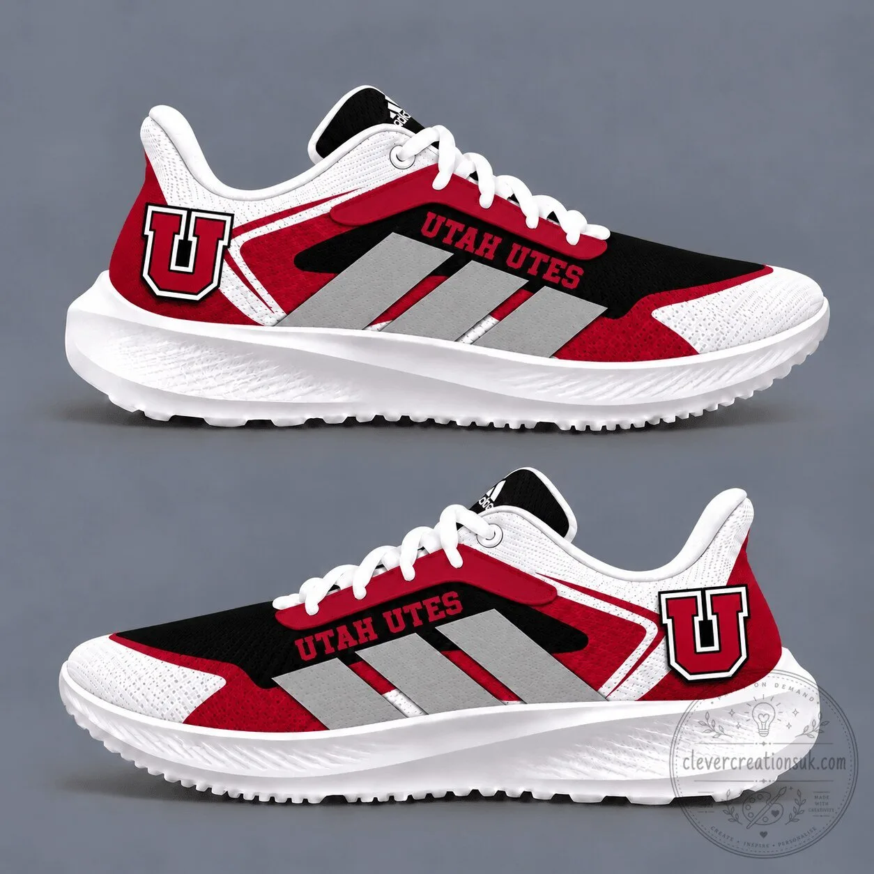 Utah Utes NCAA Victory Sneakers Running Shoes