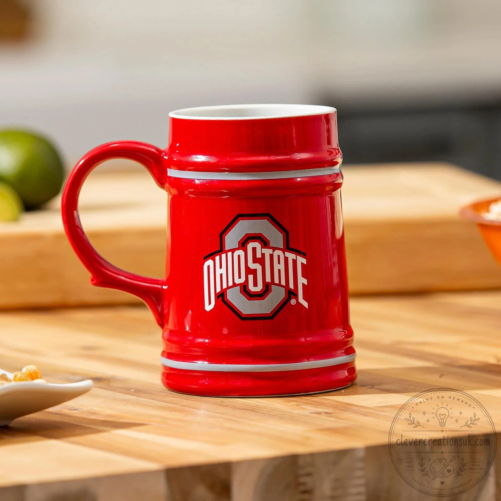 Ohio State University Ceramic Stein Mug